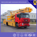 SAIC Hongyan IVECO GENLYON 20m High-altitude Operation Truck, lifting up and down machinery